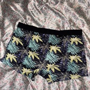 SHEIN Black and Yellow Patterned Briefs